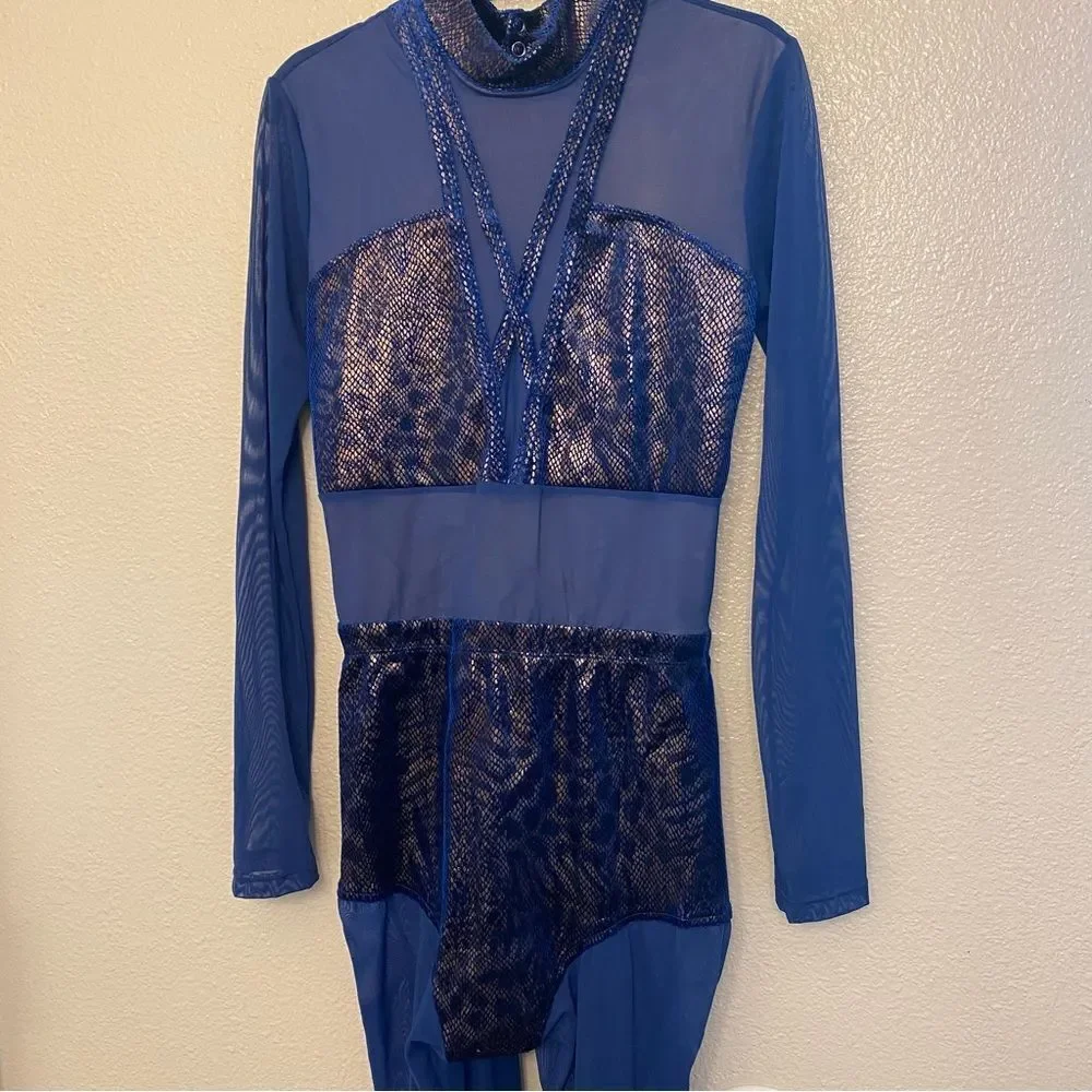 Revolution Tenth House Dance unitard solo costume PARALLAX TH22037 MA adult